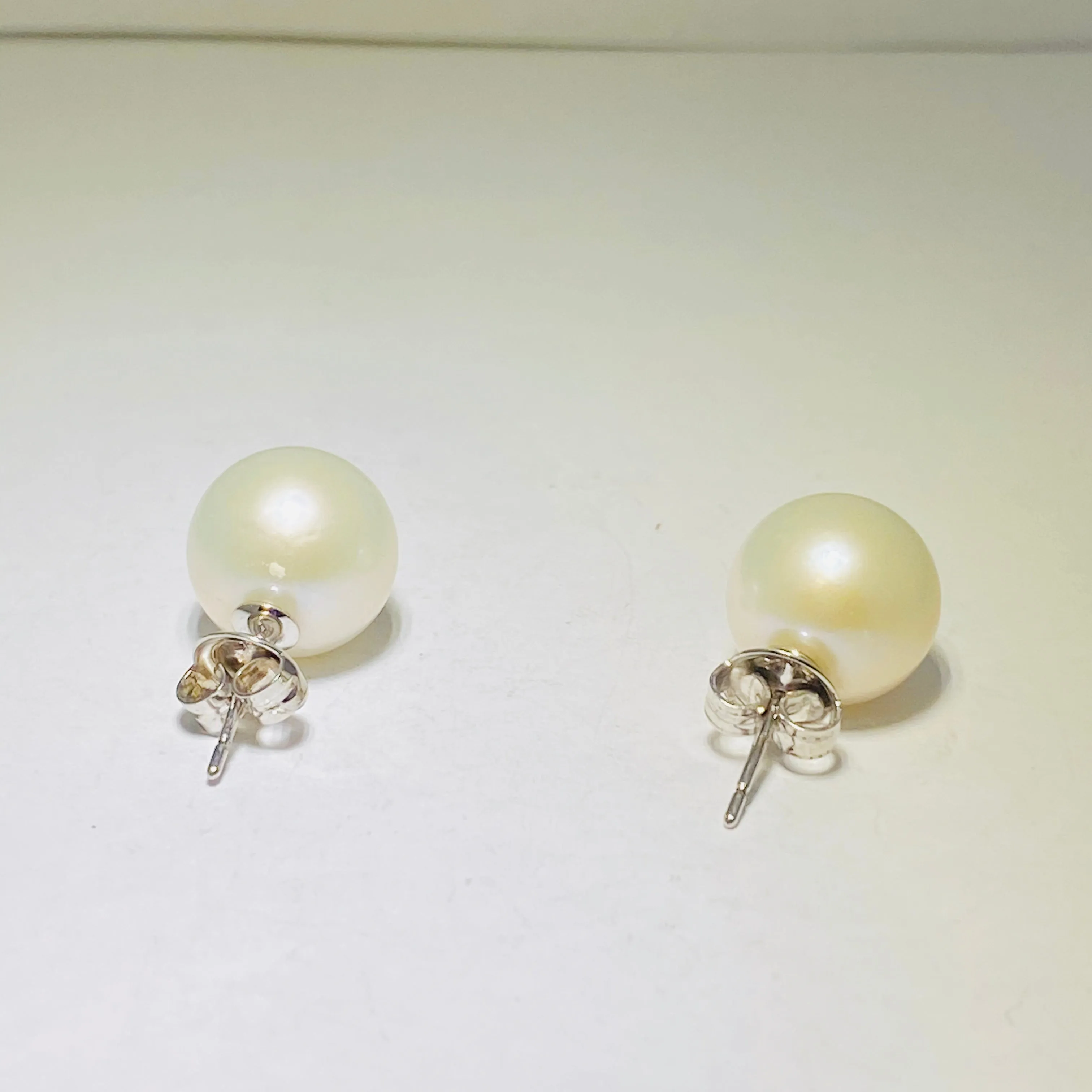 12.5mm Pearl Stud Earrings