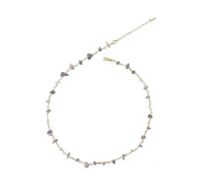 Amethyst Choker Necklace