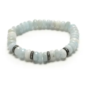 Anna bracelet - aquamarine