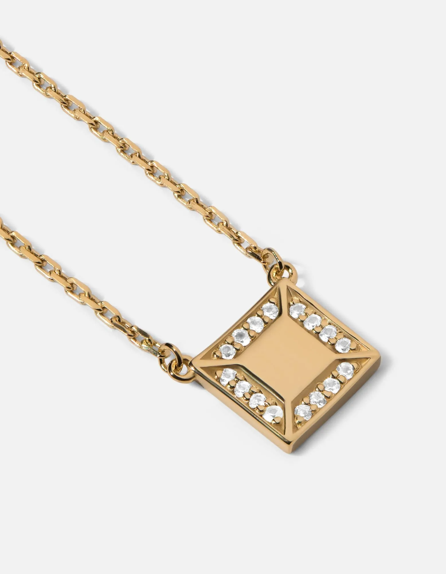 Aria Necklace, Gold Vermeil/Sapphire