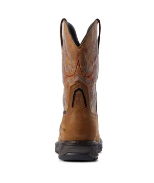 Ariat Boots, 11 inch WorkHog XT Wide Square Toe Waterproof Carbon Toe Work Boo, 10031483 DISTRESSED BROWN (Copy)