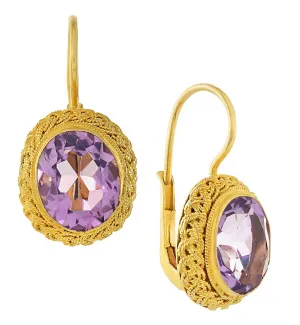 Avonlea Amethyst Earrings