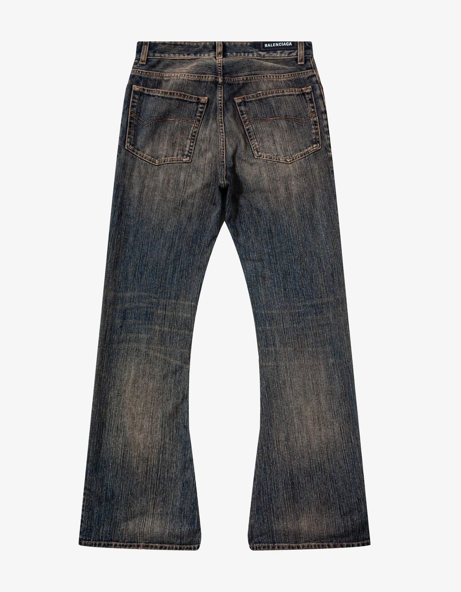 Balenciaga Blue Bootcut Jeans