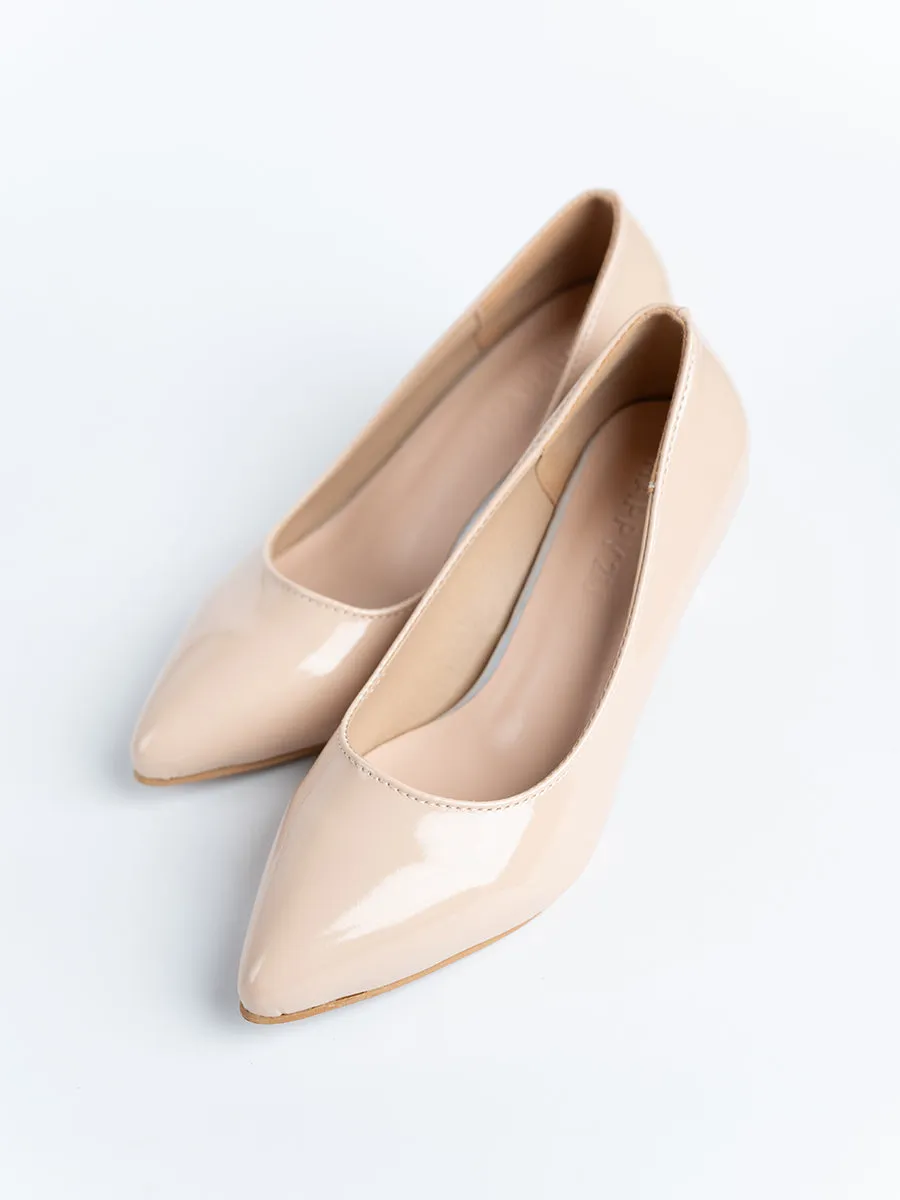 BASIC Glossy Scarpin Pumps