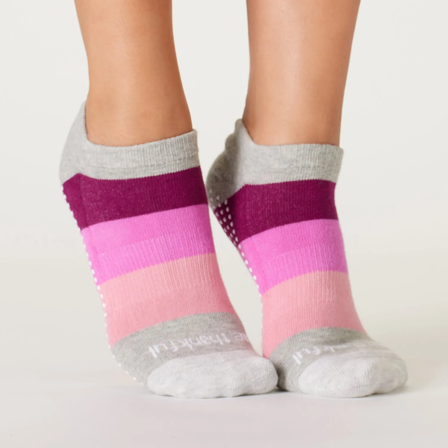 Be Thankful Marlowe Grip Socks (Sunset)