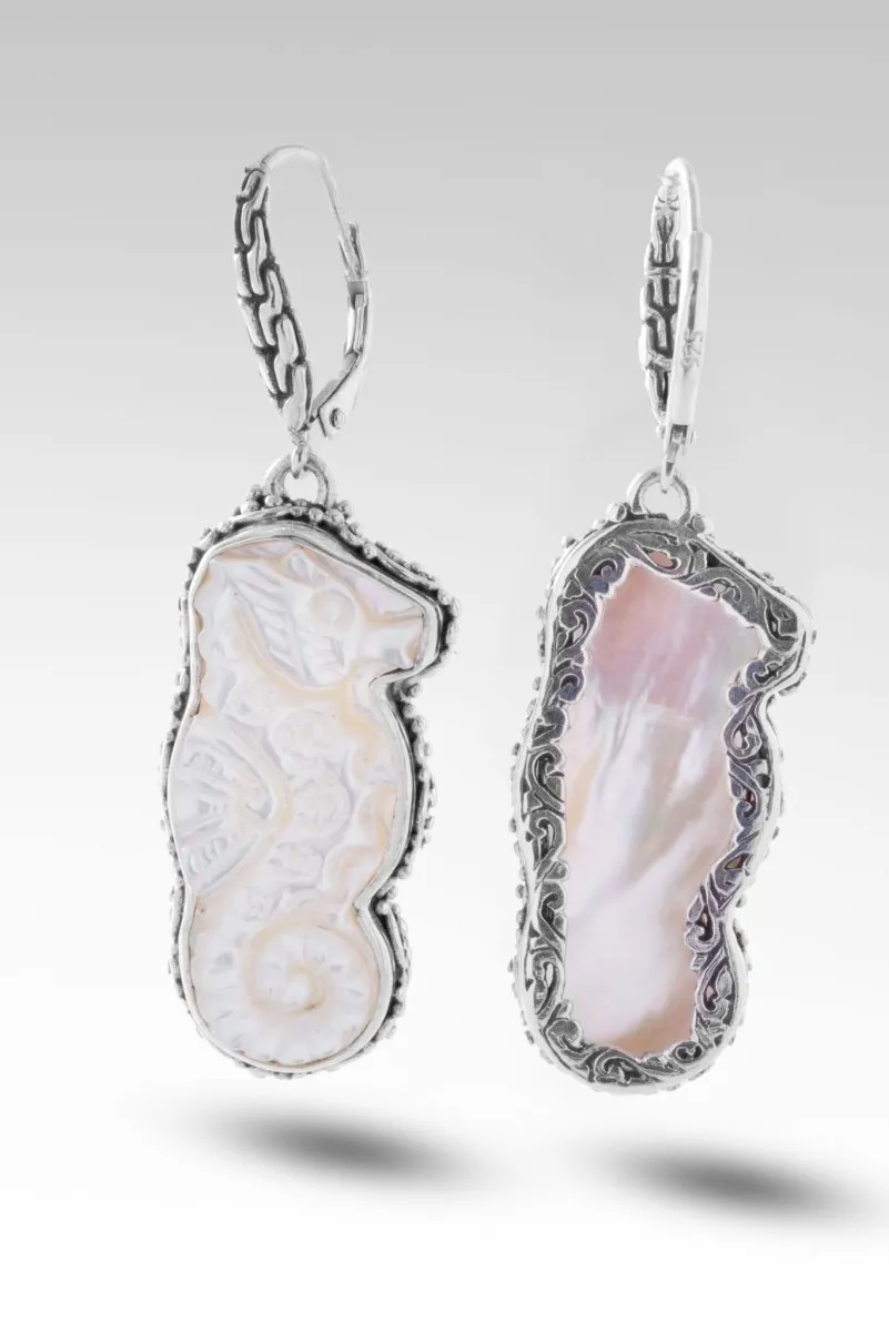 Beyond the Surface Earrings™ in White Mother of Pearl