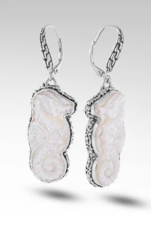 Beyond the Surface Earrings™ in White Mother of Pearl