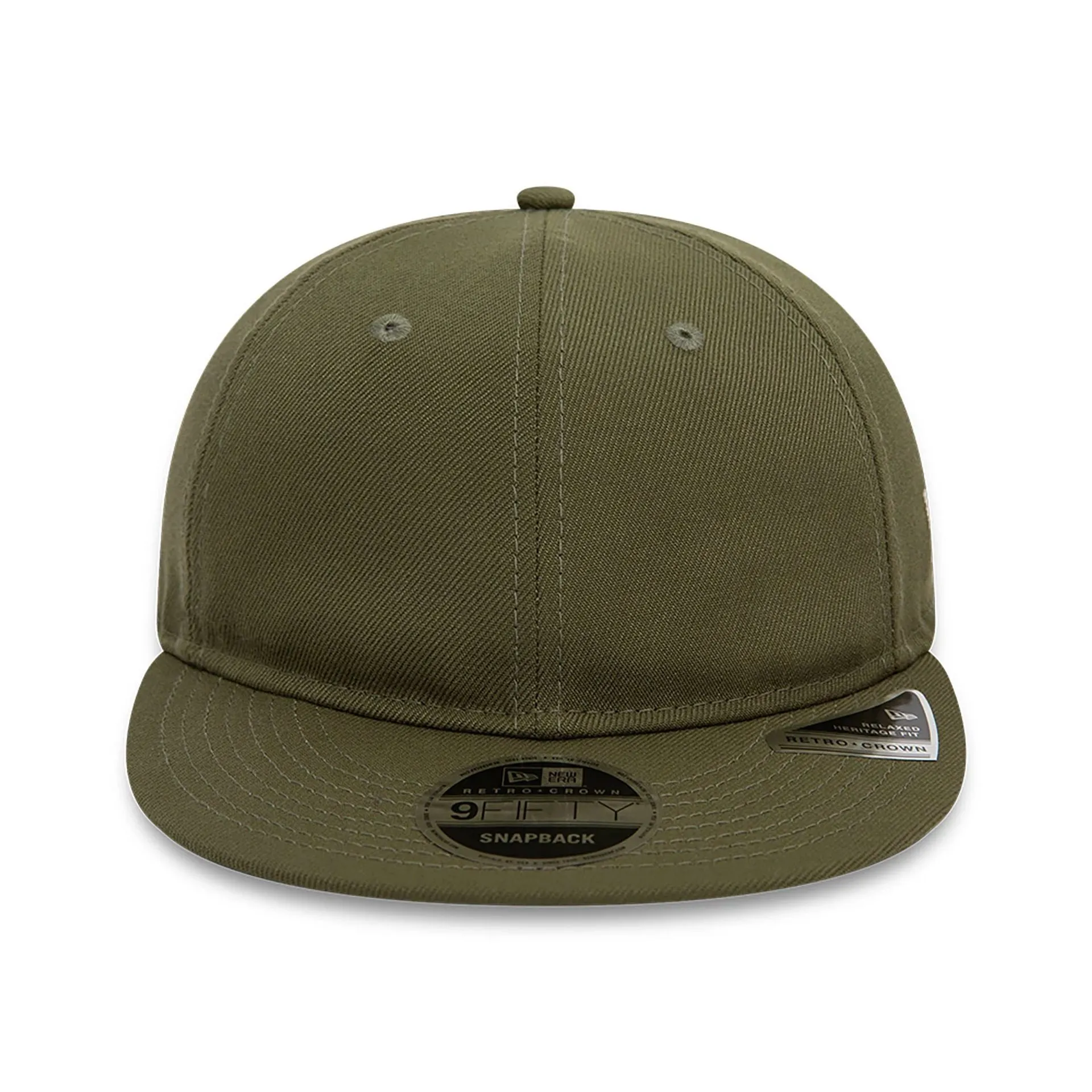 Blank New Era Green Retro Crown 9FIFTY Snapback Cap