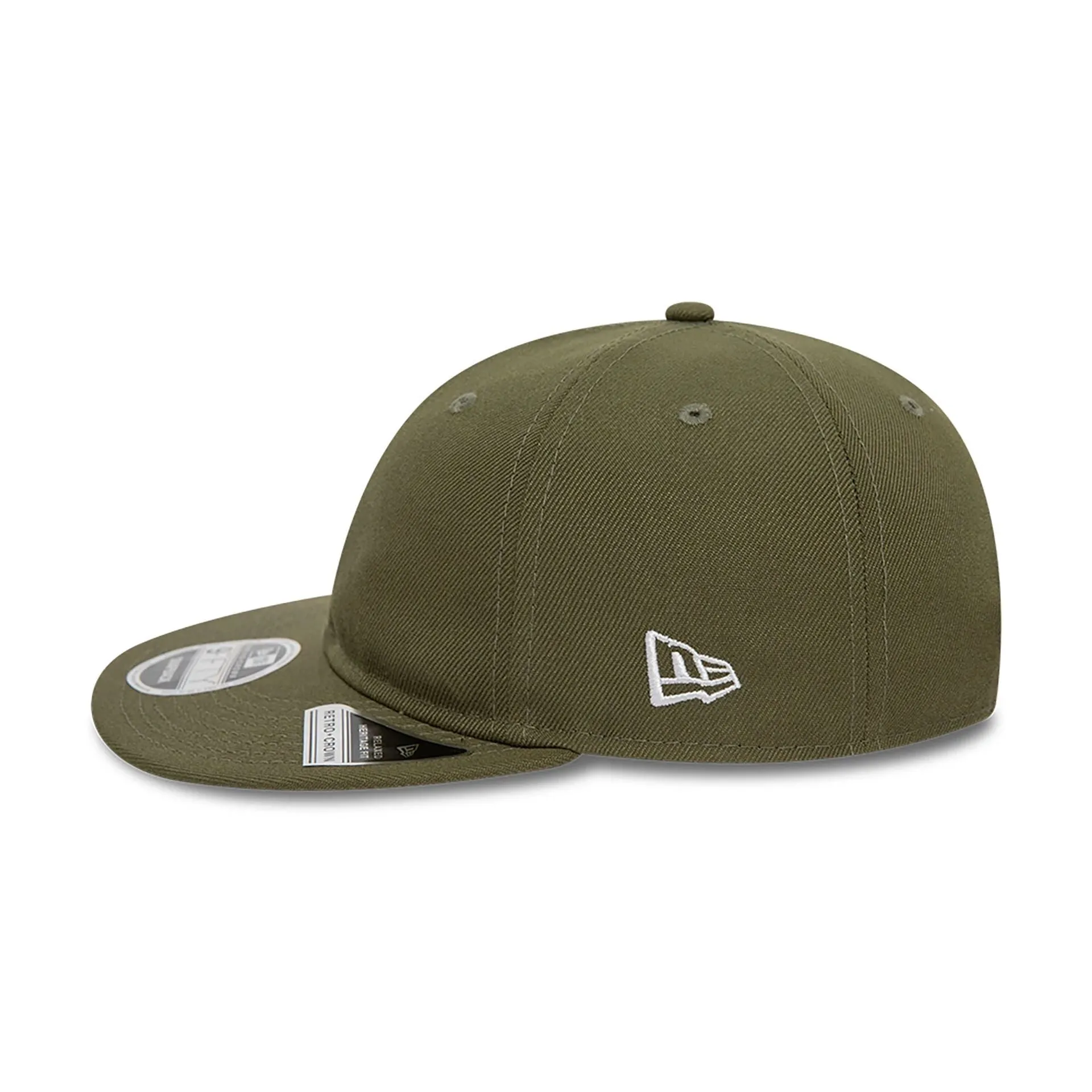 Blank New Era Green Retro Crown 9FIFTY Snapback Cap