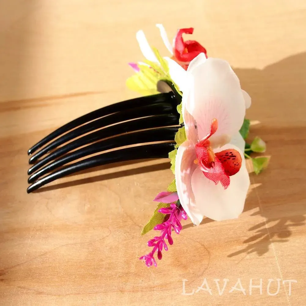 Blush Orchid Joy Hawaiian Hair Comb