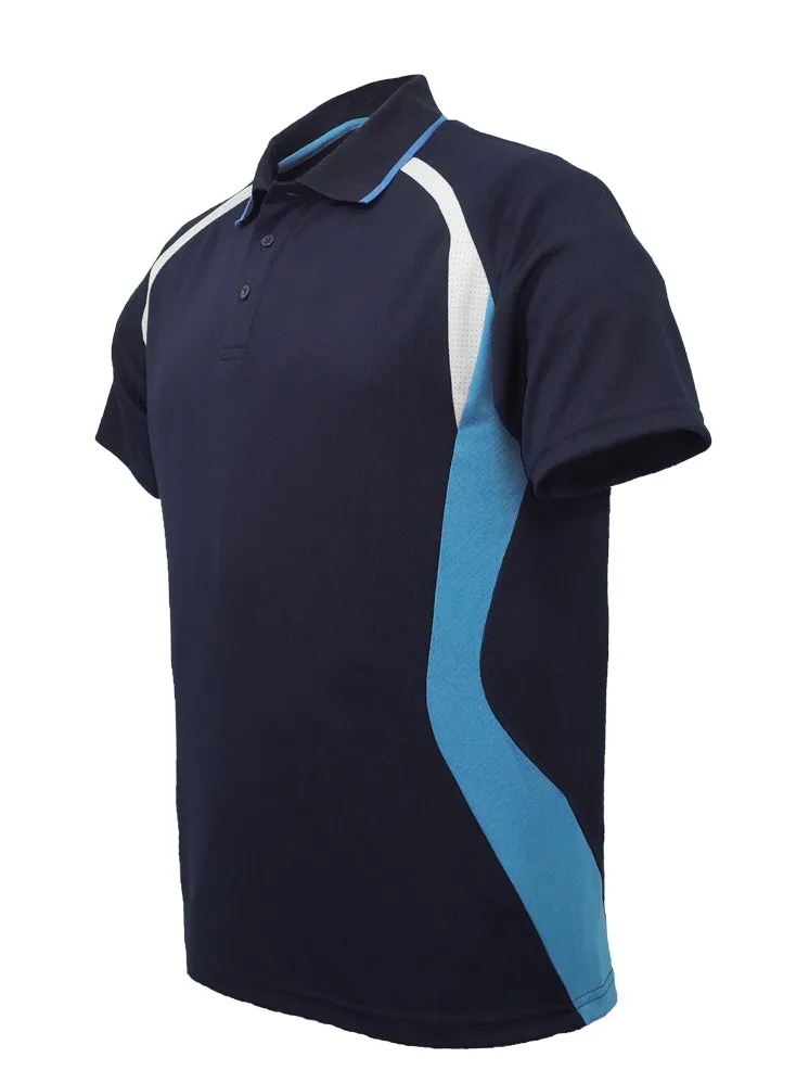 Bocini Unisex Adults Sports Panel Polo (CP1528)