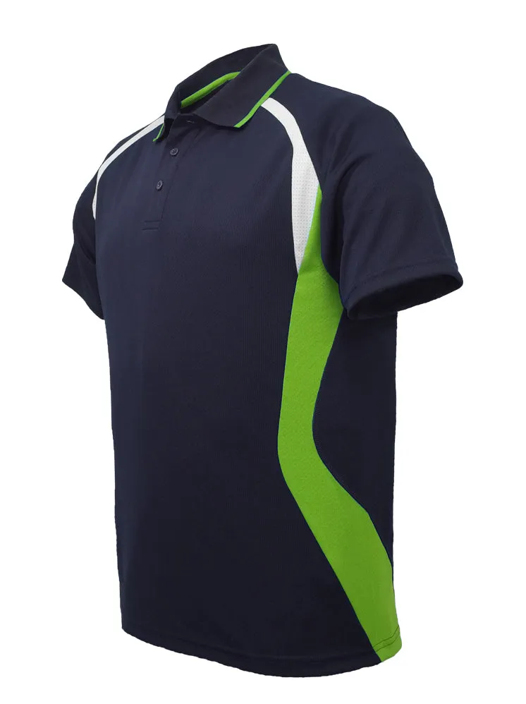 Bocini Unisex Adults Sports Panel Polo (CP1528)