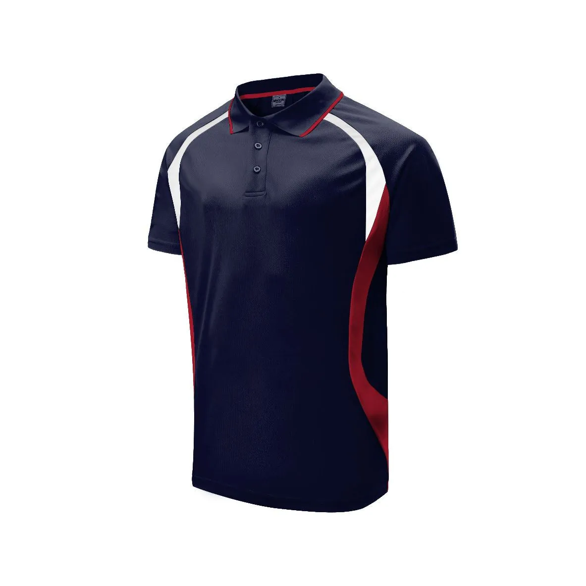 Bocini Unisex Adults Sports Panel Polo (CP1528)