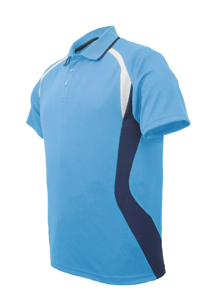 Bocini Unisex Adults Sports Panel Polo (CP1528)