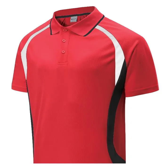 Bocini Unisex Adults Sports Panel Polo (CP1528)