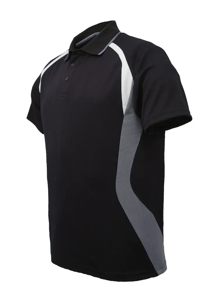 Bocini Unisex Adults Sports Panel Polo (CP1528)