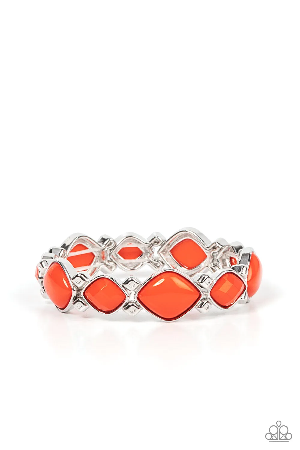 Bracelets Boldly BEAD-azzled - Orange B2170