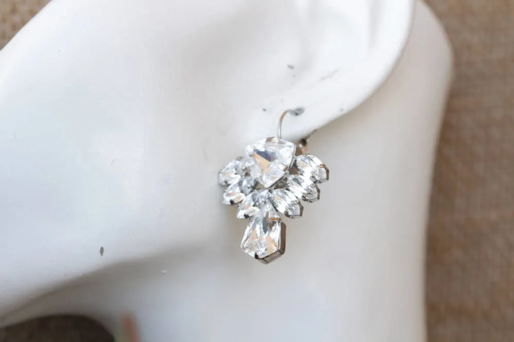 BRIDAL CRYSTAL EARRINGS