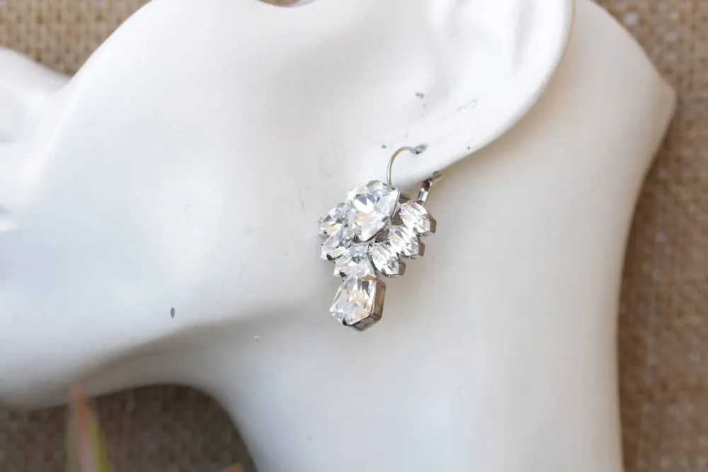 BRIDAL CRYSTAL EARRINGS