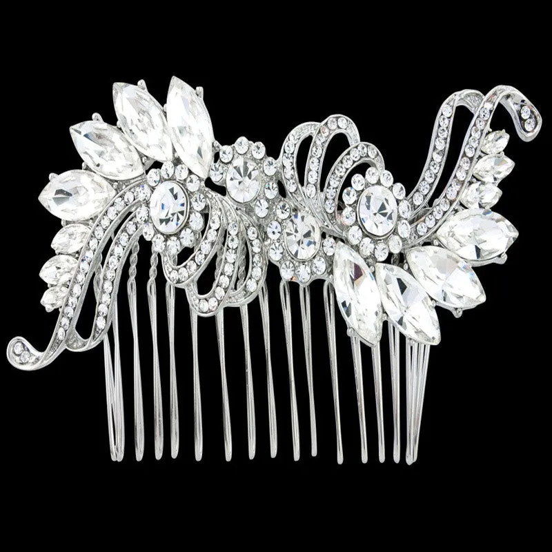 Bridget Crystal Hair Comb