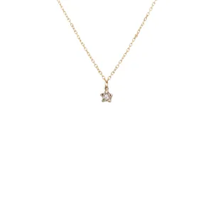 Brilliant Diamond Moondew Necklace