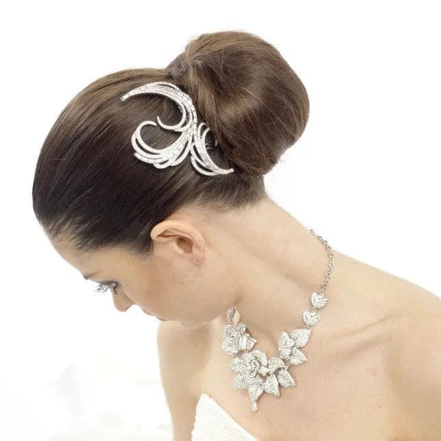 Briony Crystal Hair Comb