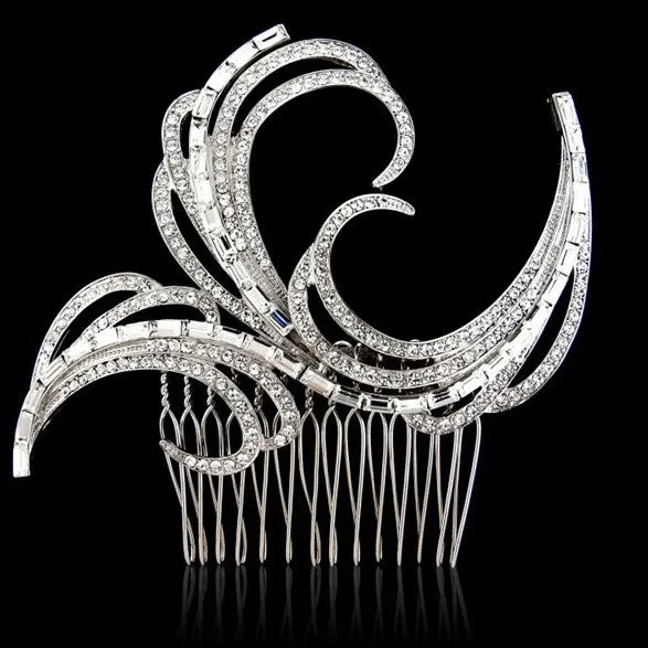 Briony Crystal Hair Comb