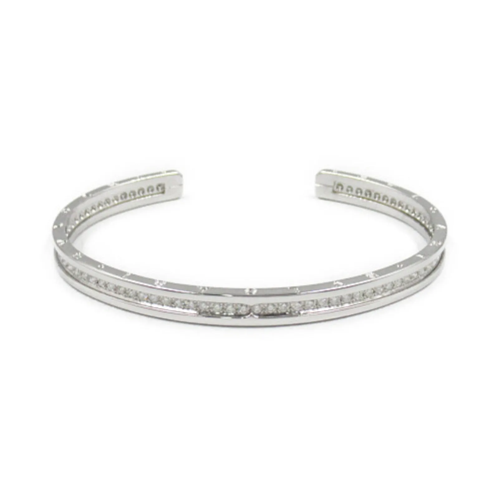 Bvlgari Open Bracelet K18WG Diamond