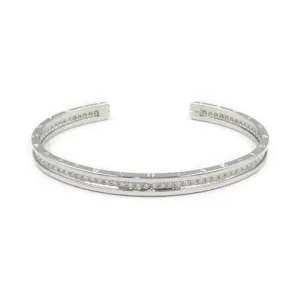 Bvlgari Open Bracelet K18WG Diamond