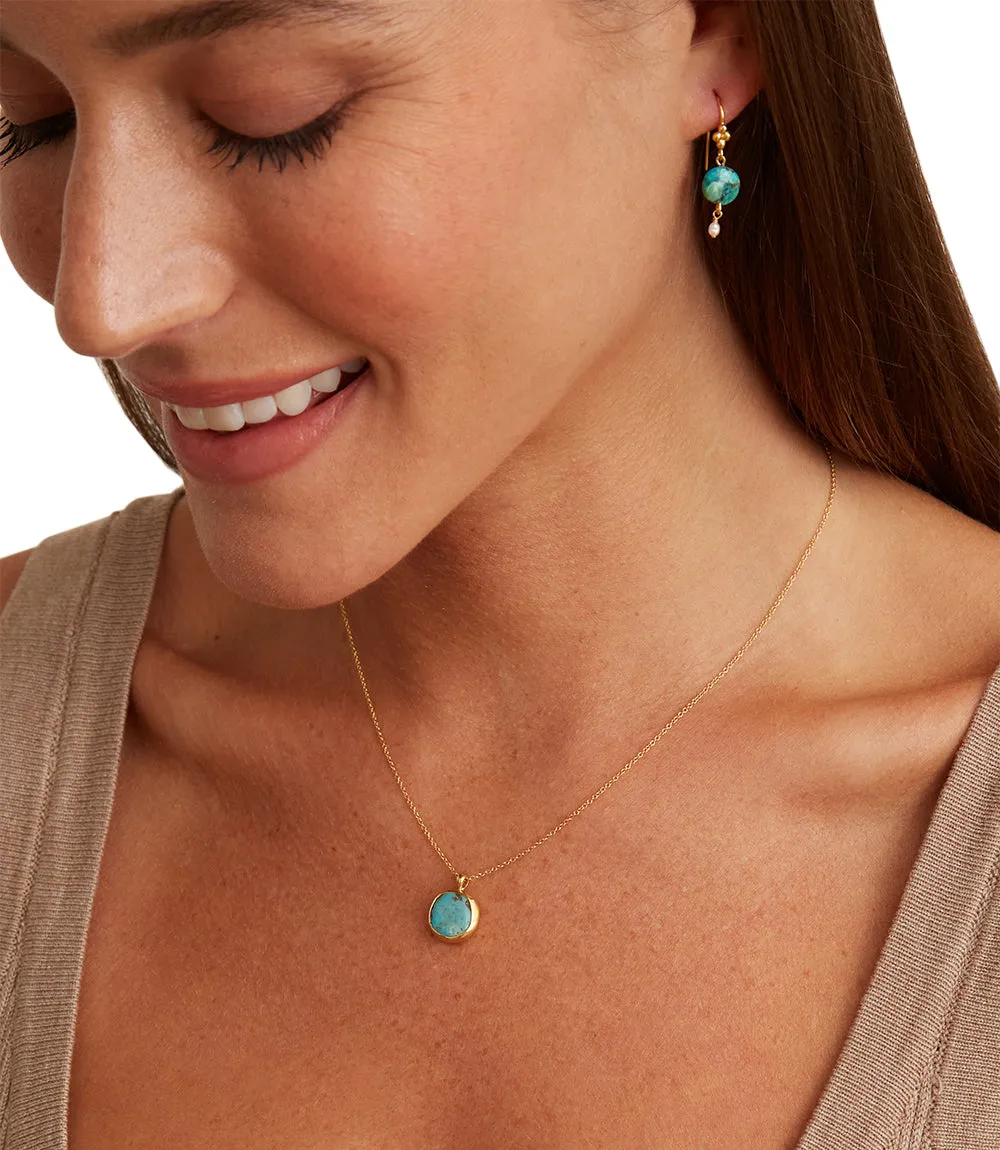 Chan Luu Turquoise Pendant Necklace