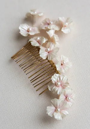 Cherry Blossom Comb Hair Accessory