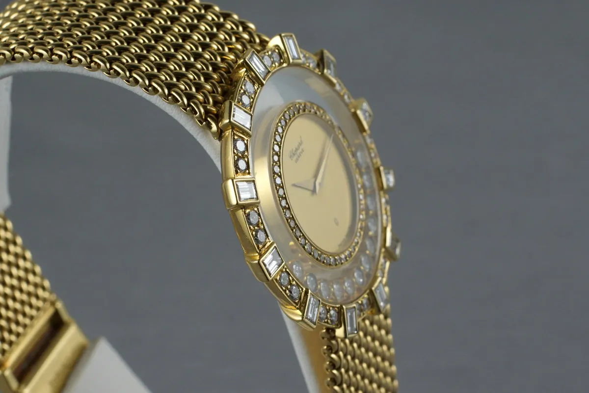 Chopard YG Happy Diamonds Watch 1099