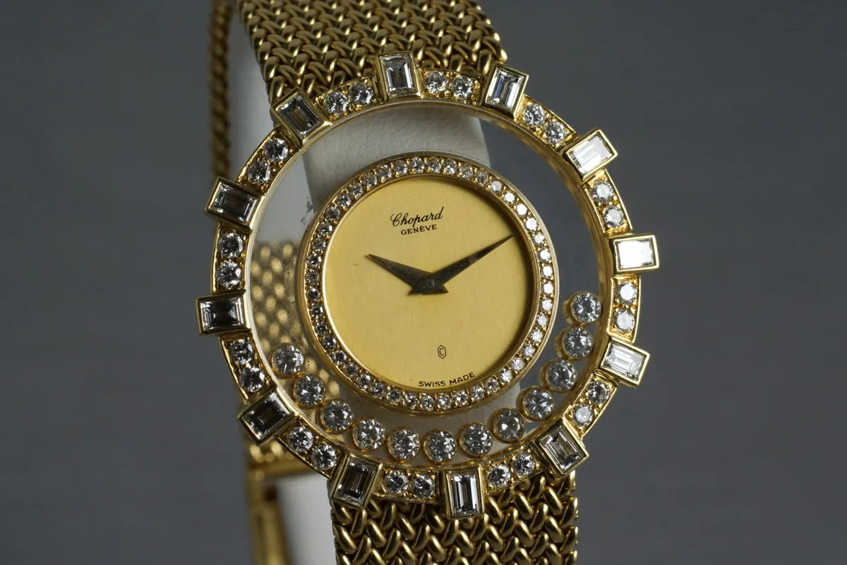 Chopard YG Happy Diamonds Watch 1099