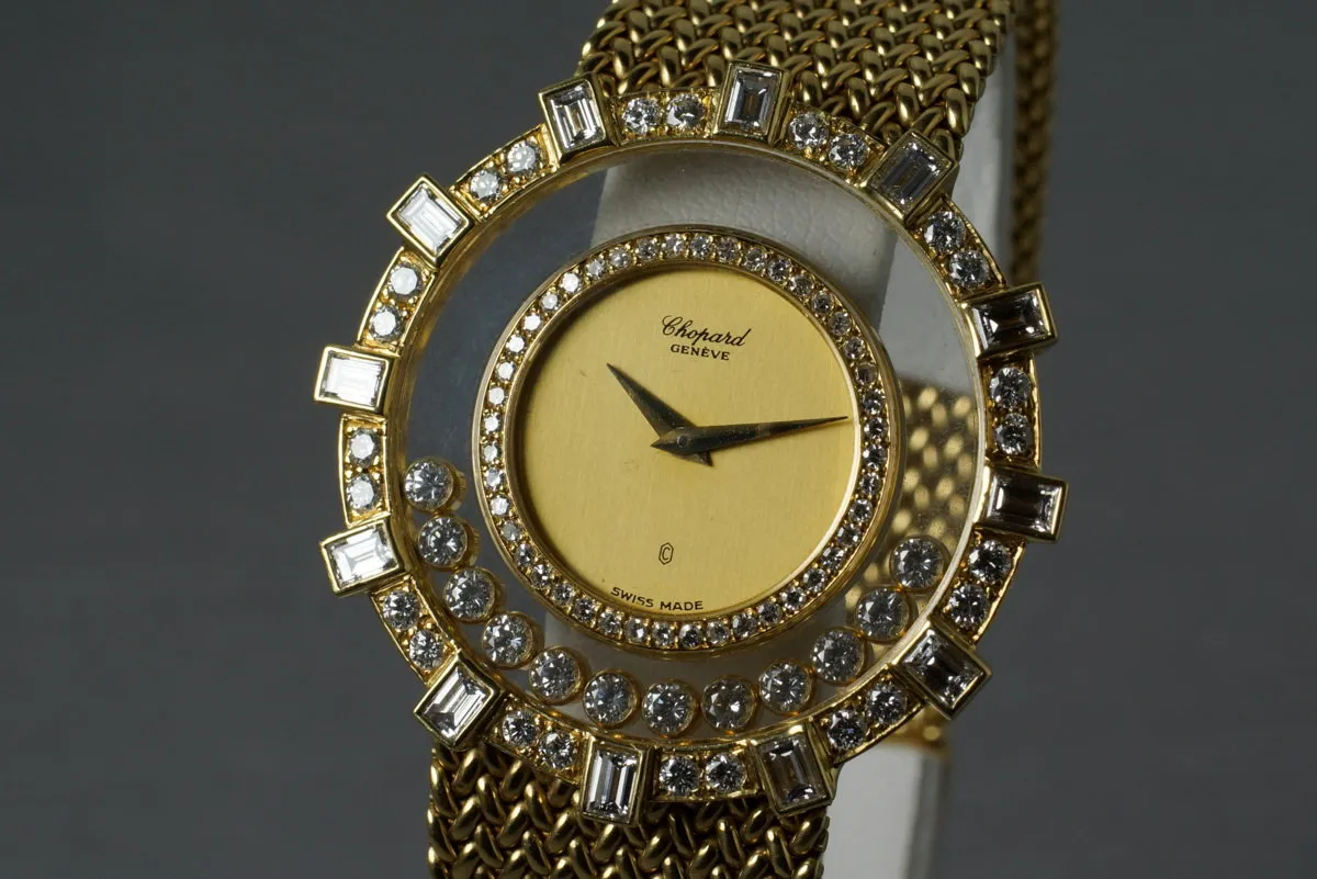 Chopard YG Happy Diamonds Watch 1099