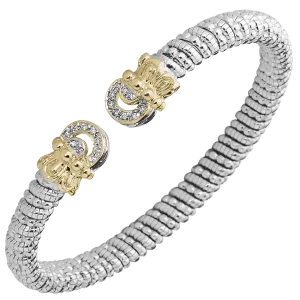 Circle Diamond Ends Bracelet