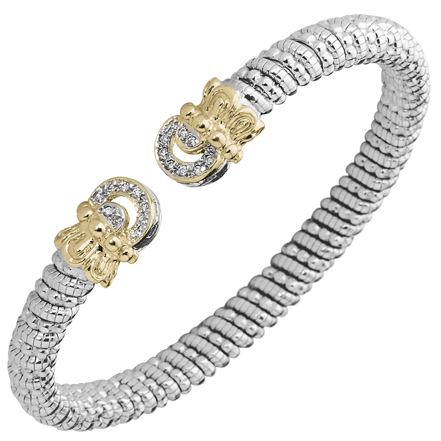 Circle Diamond Ends Bracelet