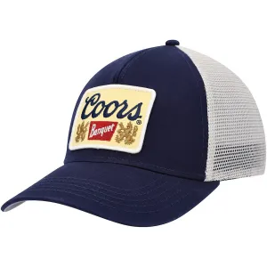 Coors Banquet Twill Valin Patch | Cream & Navy | American Needle