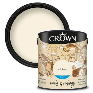 Crown Soft Linen Matt Paint