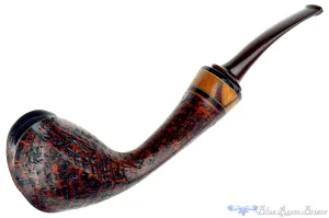 Daniel Mustran Pipe Bent Sandblast Cobra with Exotic Woods and Acrylic