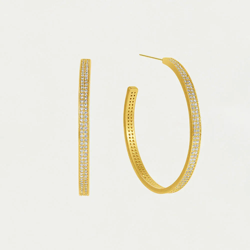 Dean Davidson Petit Pavé Midi Hoops