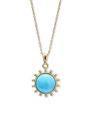 Dew Drop Mini Marine Necklace