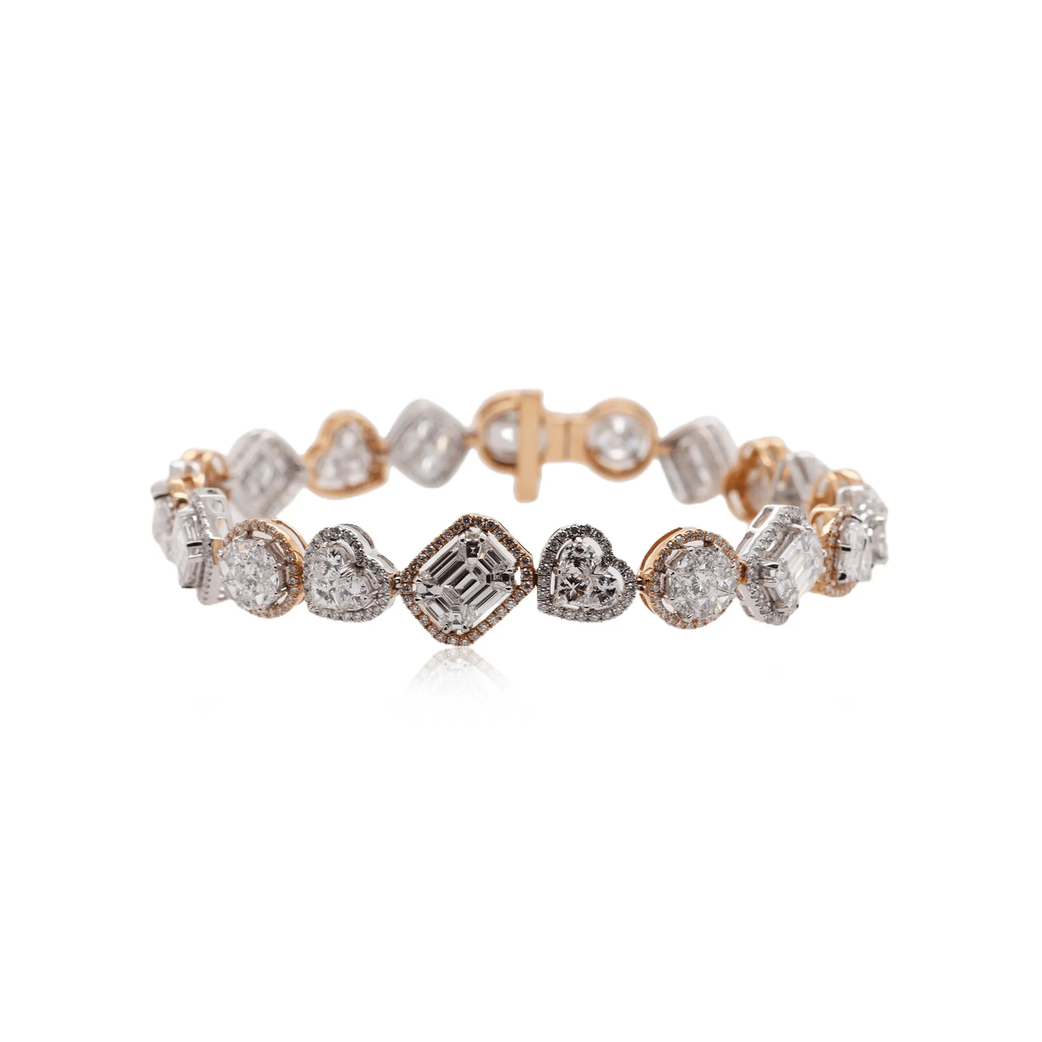 Fancy Shape Diamond Bracelet