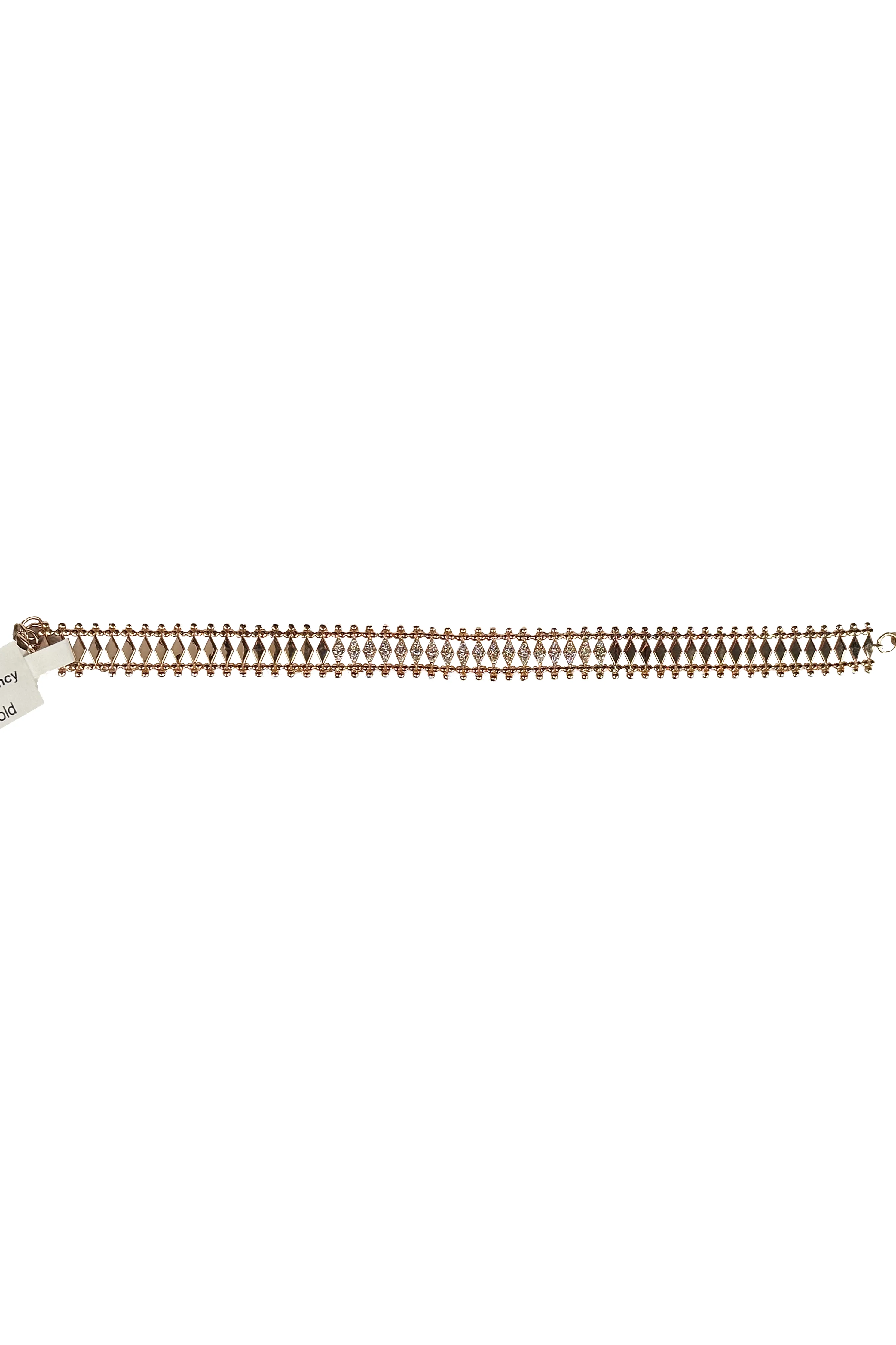 FC Creations Bracelet 18K Gold Diamond Bracelet | Rose Gold | Clearance Final Sale