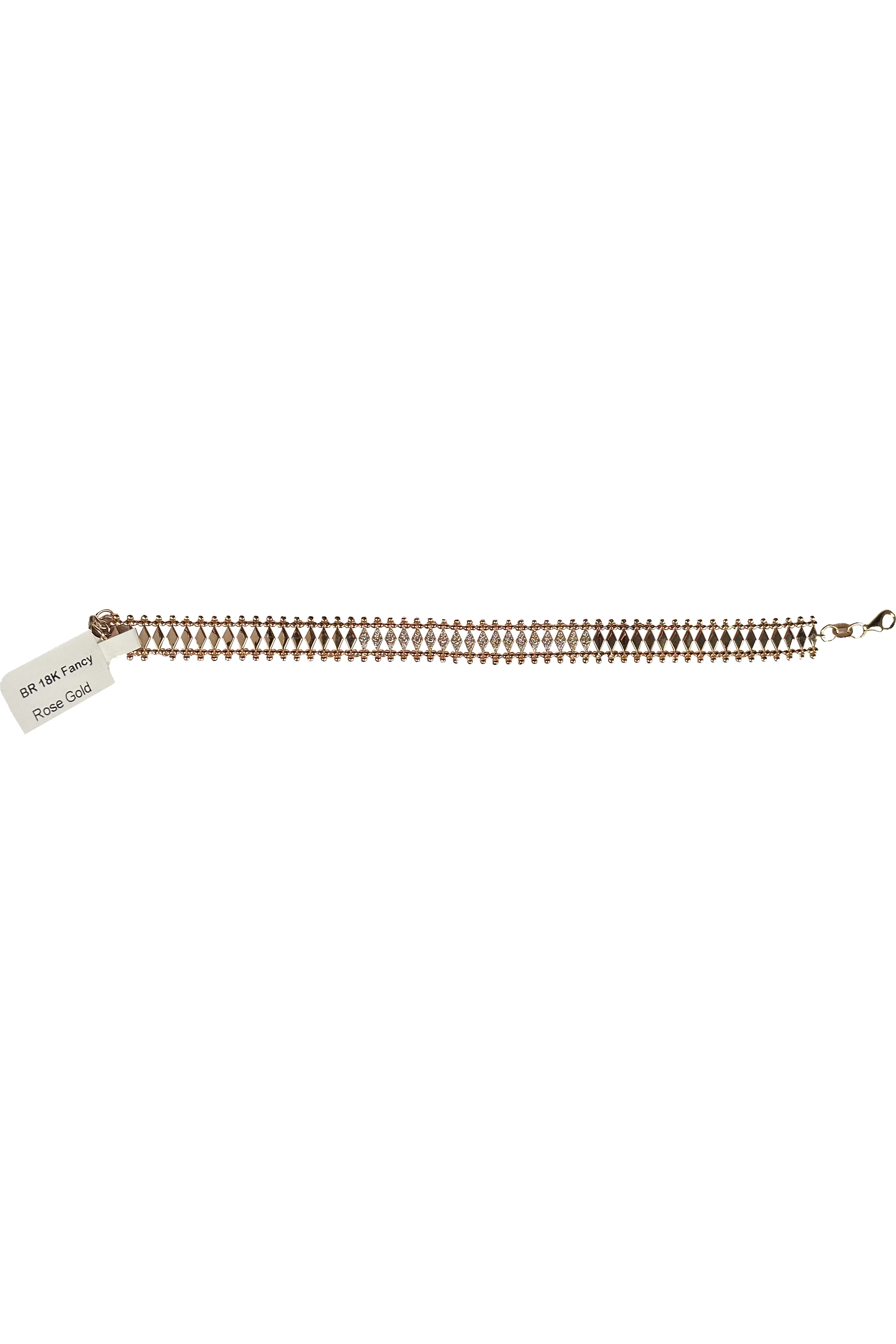 FC Creations Bracelet 18K Gold Diamond Bracelet | Rose Gold | Clearance Final Sale