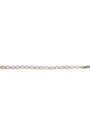 FC Creations Bracelet 18K Rose Gold Diamond Link Bracelet | 1.20 Carats