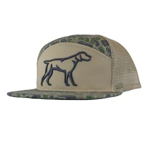 Fieldstone Backwoods 7 Panel Camo Dog Hat