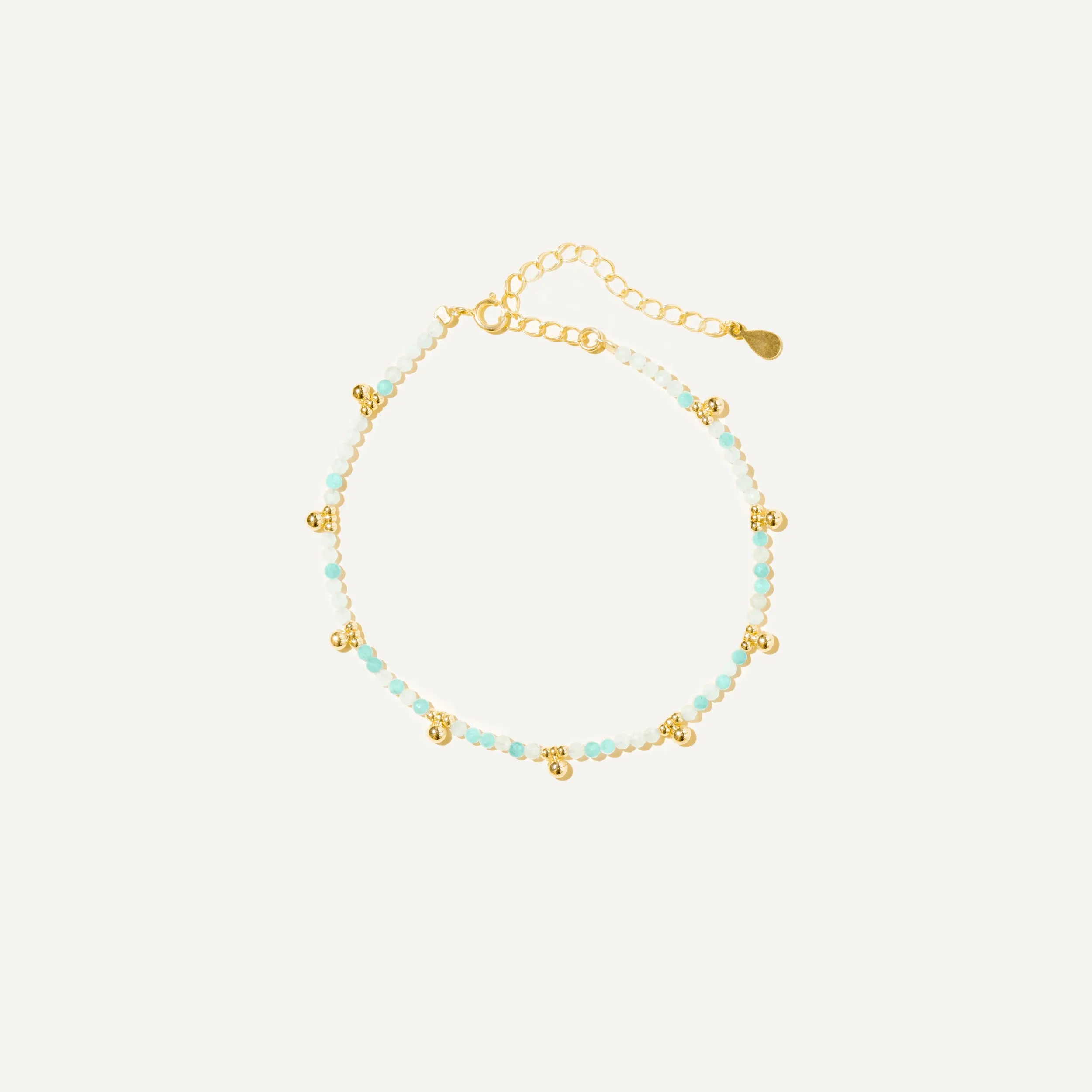 GEMA bracelets Aquamarine & Or vermeil 14K