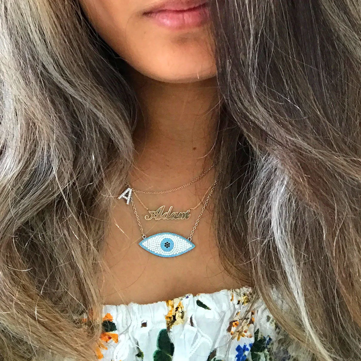 HEDIA EVIL EYE NECKLACE