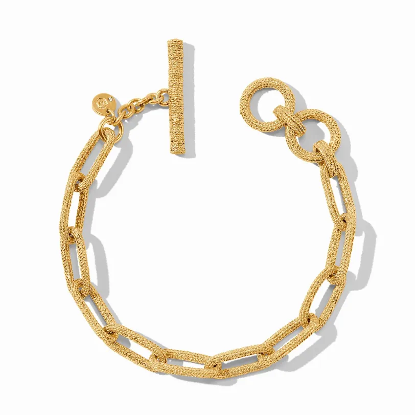 Julie Vos Cheval Paperclip Link Bracelet