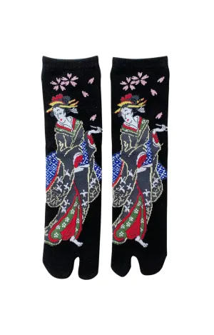 Kyoto Geisha Tabi Socks